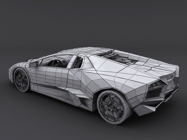 lamborghini reventon 3d model - Lamborghini Reventon by Swan3DStudios